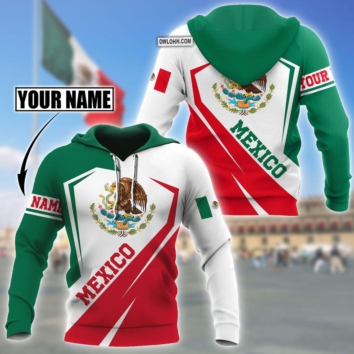 Love Mexico Hoodie For Casual Outfits Outdoor Trips And Comfortable Layering