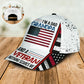 Dad Grandpa Veteran Pride Classic Cap For Outdoor Travel Parties And Thoughtful Holiday Gifting