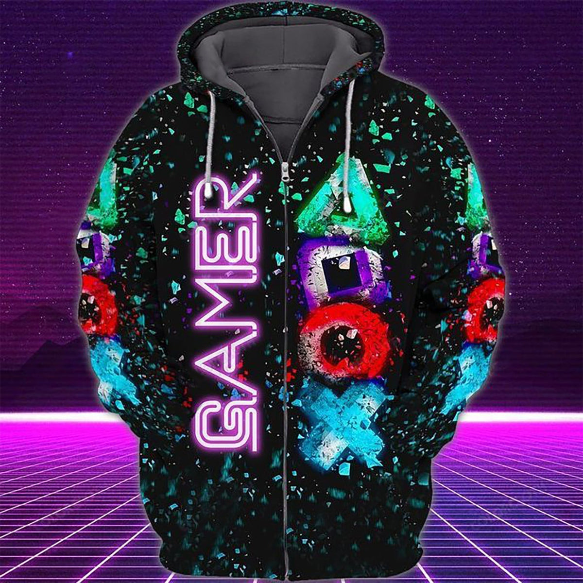Gamer Hoodie For Everyday Wear Outdoor Adventures And Comfortable Style