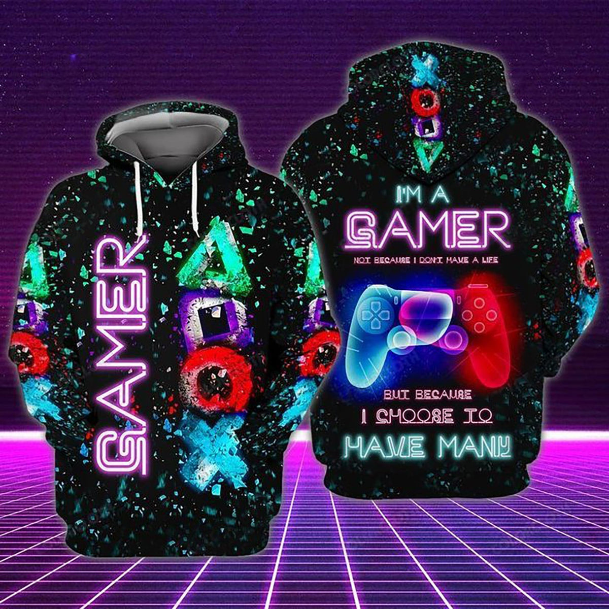 Gamer Hoodie For Everyday Wear Outdoor Adventures And Comfortable Style