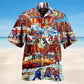 Ice Hockey Is My Life Hawaiian Shirt For Summer Gatherings Island Travel And Comfortable Casual Wear