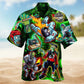 Ice Hockey Shut Hole Hawaiian Shirt For Tropical Holidays, Outdoor Gatherings, And Everyday Comfort
