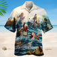 Faith Hawaiian Shirt For Vacation Days And Relaxed Coastal Outings