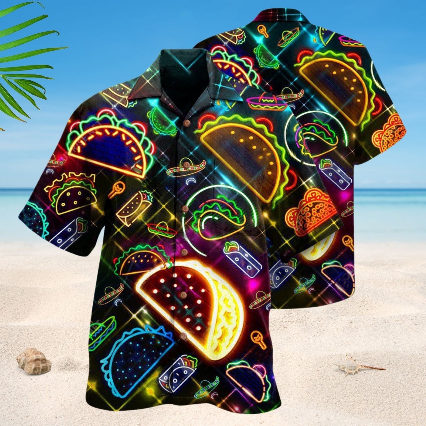Tuesday Faith Created Tacos Fun Hawaiian Shirt For Warm Weather Adventures And Everyday Comfort