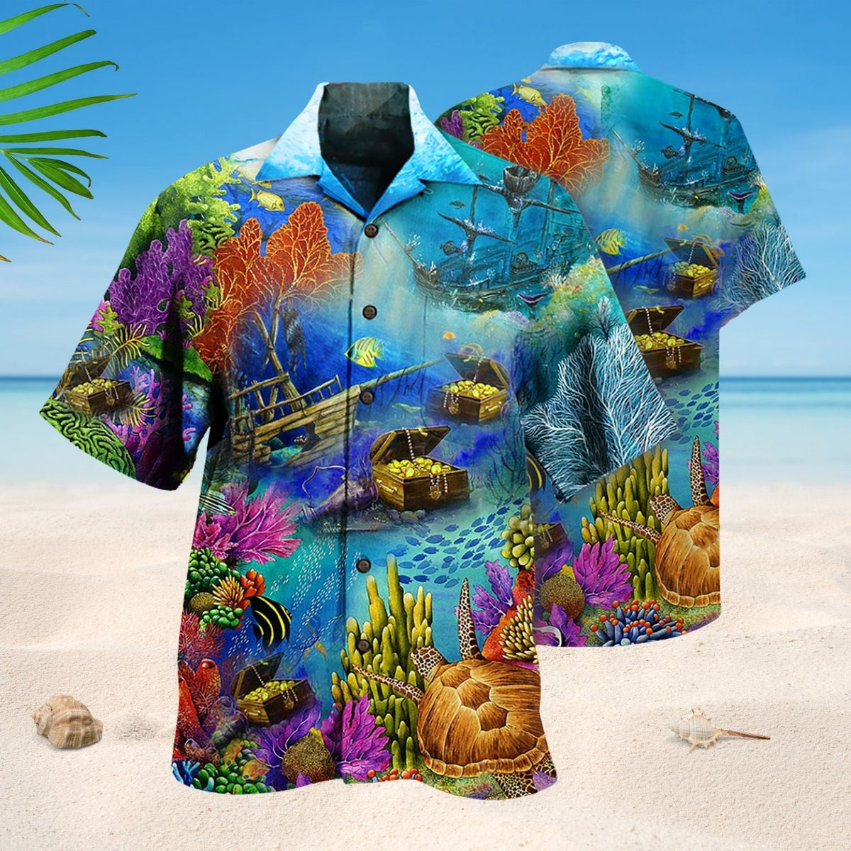 Amazing Ocean Aquarium Hawaiian Shirt For Resort Getaways And Comfortable Summer Activities