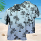 Tropical Island Hawaiian Shirt Design Detail For Sunny Adventures And Casual Wear