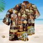 Happiness Whisky Fun Hawaiian Shirt For Vacation Days And Relaxed Coastal Outings