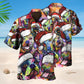 Colorful Dog Christmas Hawaiian Shirt For Warm Weather Adventures And Everyday Comfort