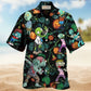 Tropical Zombie Halloween Pumpkin Scary Hawaiian Shirt For Poolside Relaxation And Sunny Getaways