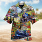 Train Spring Hill Scenic Hawaiian Shirt For Summer Vacation And Beach Travel