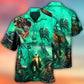 Diving Monster Sea Hawaiian Shirt For Summer Events And Casual Outdoor Wear