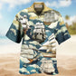 Vintage Sailing Ocean Weekend Humor Hawaiian Shirt Resort Outfit View For Tropical Vacations