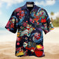 Christmas Santa Space Fantasy Hawaiian Shirt For Warm Weather Adventures And Everyday Comfort