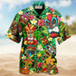 Funny Tiki Hawaiian Shirt Pattern View For Relaxed Warm Weather Outfits
