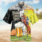 Beer Horse Racing Hawaiian Shirt Artwork View For Summer Travel