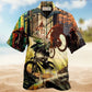 Underestimate Mountain Biker Hawaiian Shirt For Summer Vacation And Beach Travel