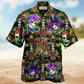 Happy Mardi Gras Festival Hawaiian Shirt Design View For Casual Summer Styling