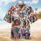 Bohemian Culture Reverence Artistic Hawaiian Shirt For Beach Parties And Weekend Getaways