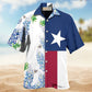 Texas Peace Beautiful Lifestyle Hawaiian Shirt Artwork Detail For Resort Trips And Outdoor Activities
