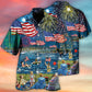 Independence Fun Celebration Hawaiian Shirt For Beach Days, Summer Outings, And Thoughtful Gift Giving