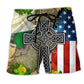 Irish Americana Beach Shorts For Island Getaways And Everyday Comfort
