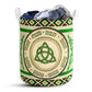 Irish Celtic Knots Laundry Basket For Bathroom Bedroom Storage