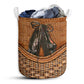 Irish Dance Rattan Texture Laundry Basket For Bathroom Bedroom Storage