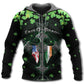 Irish Erin Go Bragh Clover Flag Hoodie For Weekend Trips Relaxed Outfits And Thoughtful Gifting
