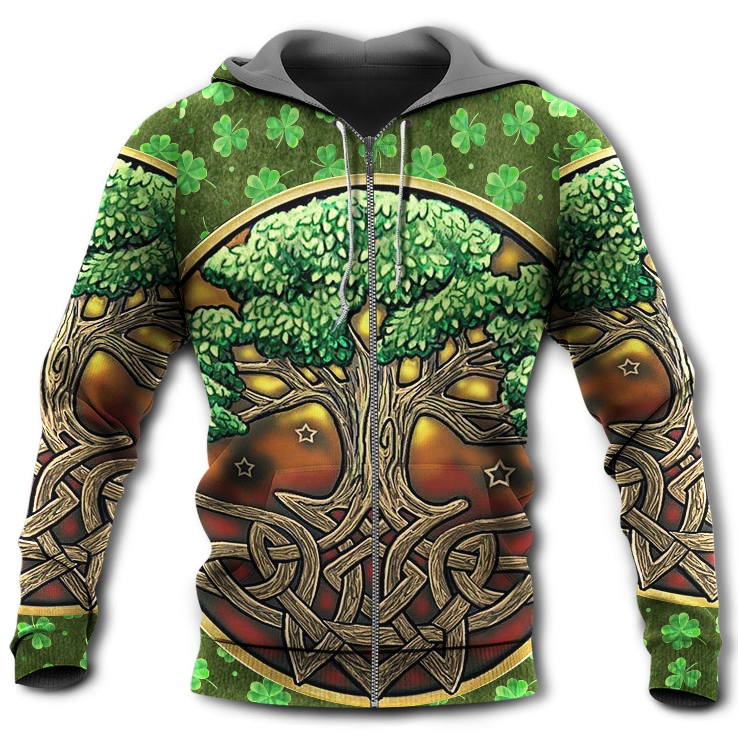 Irish Life Love Tree Hoodie For Relaxed Daily Wear Weekend Outings And Thoughtful Gifting