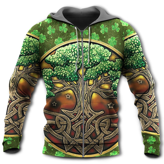 Irish Life Love Tree Hoodie For Relaxed Daily Wear Weekend Outings And Thoughtful Gifting