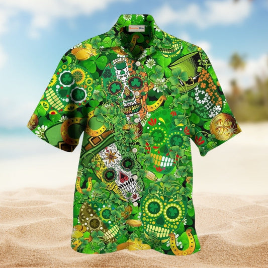 Hang Gliding Don'T Jealous Can'T Skydive Hawaiian Shirt Fabric Pattern Detail For Tropical Vacations