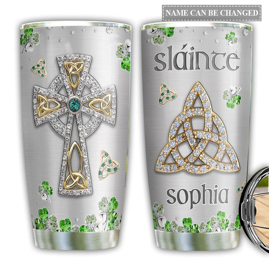 Irish Lover With Royal Personalized 20 Oz Tumbler For Coffee Travel And Daily Drinks