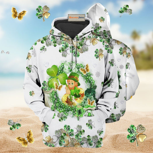 Irish Happy Lucky Hoodie For Travel Days Outdoor Events And Thoughtful Gifts