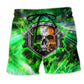 Green Irish Beach Shorts For Weekend Travel And Everyday Comfort