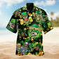 Galaxy DJ Stage Hawaiian Shirt Resort Outfit View For Resort Wear