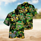 Galaxy DJ Stage Hawaiian Shirt Summer Design Detail For Beach Days