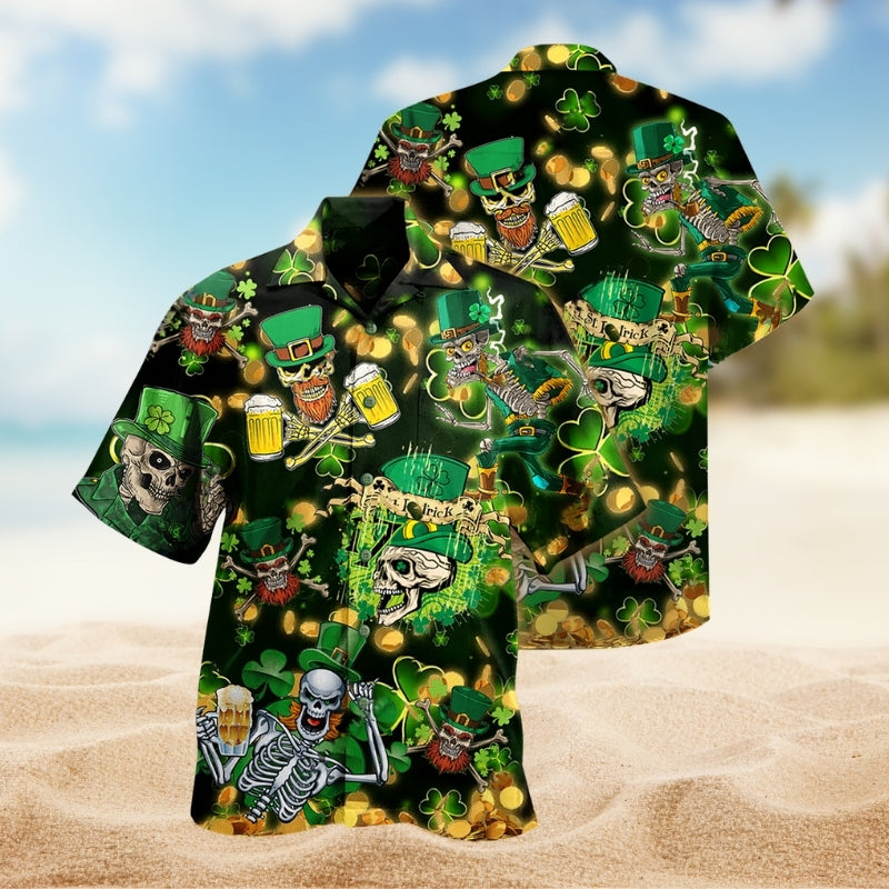 Galaxy DJ Stage Hawaiian Shirt Summer Design Detail For Beach Days