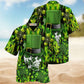 Irish Skull Saint Patrick Hawaiian Shirt For Fantasy Fans, Resort Trips, And Imaginative Summer Style