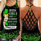 Irish Strength Hollow Tank Top For Active Lifestyles And Weekend Style