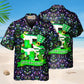 Irish Wishing Lucky Hawaiian Shirt For Coastal Travel, Casual Events, And Comfortable Summer Wear