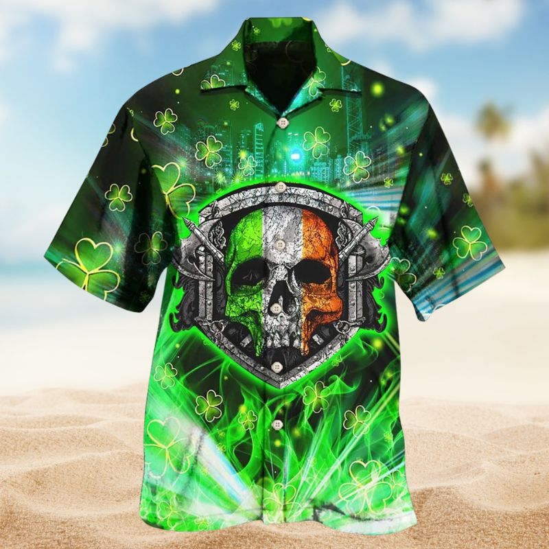 Irish Brotherhood Ride Hawaiian Shirt For Resort Trips, Coastal Parties, And Warm Weather Style
