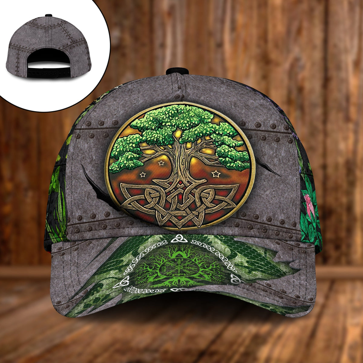 Irish Tree Nature Life Classic Cap For Beach Days Travel And Relaxed Everyday Outfits