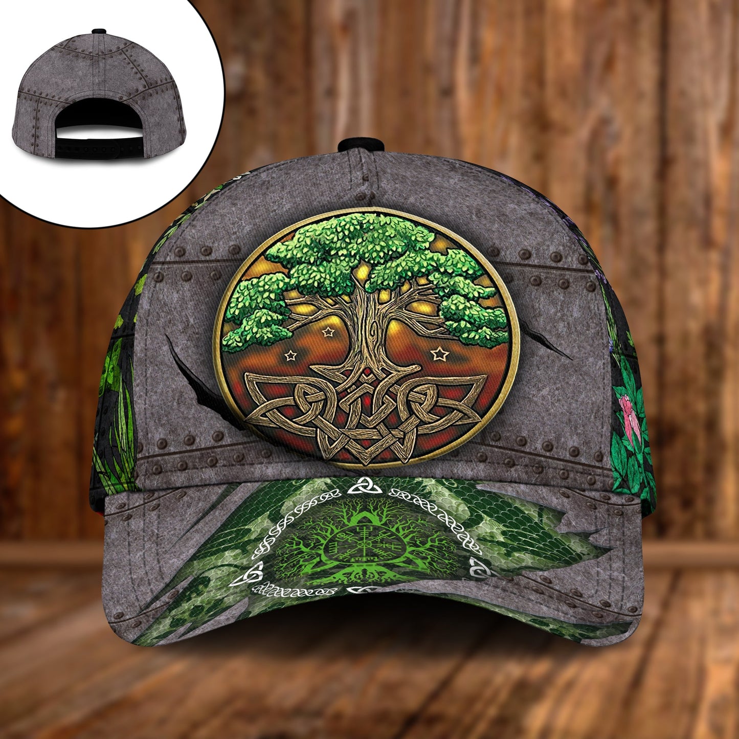 Irish Tree Nature Life Classic Cap For Beach Days Travel And Relaxed Everyday Outfits