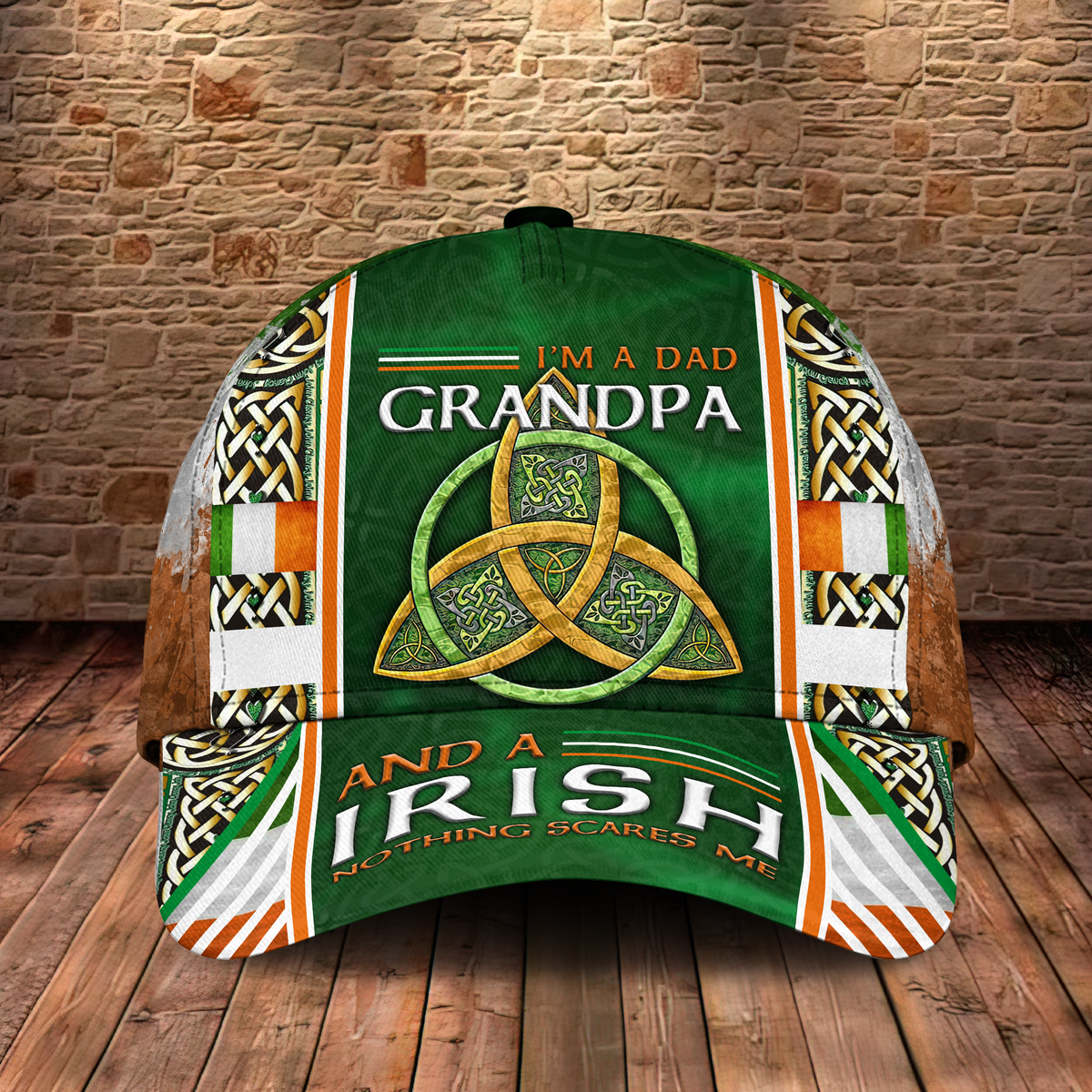 Irish Nothing Scares Me Classic Cap For Casual Adventures Parties And Seasonal Styling
