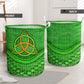 Irish Rattan Texture Laundry Basket For Room Home Organizer