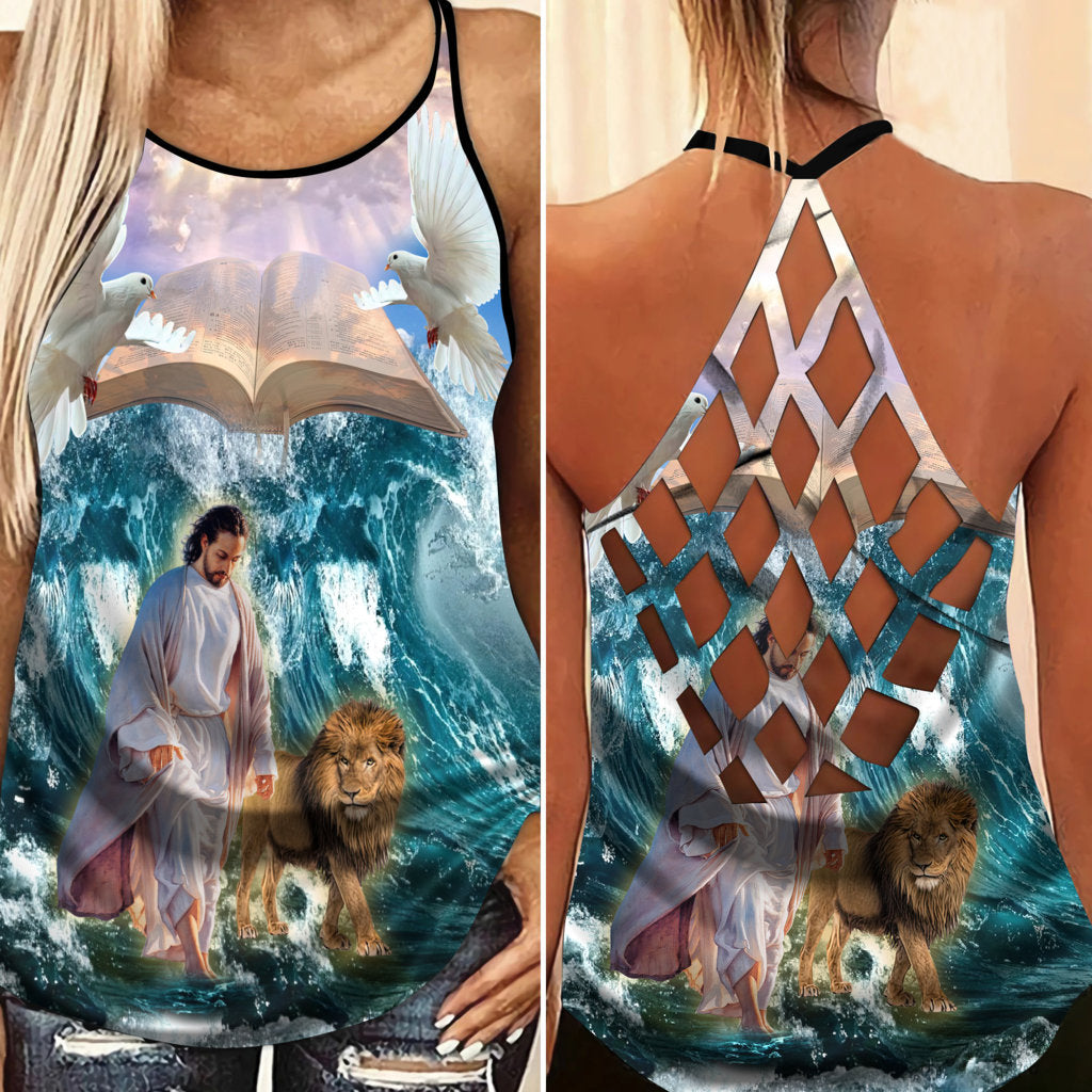 Jesus Save My Life Hollow Tank Top For Active Days And Thoughtful Gifting