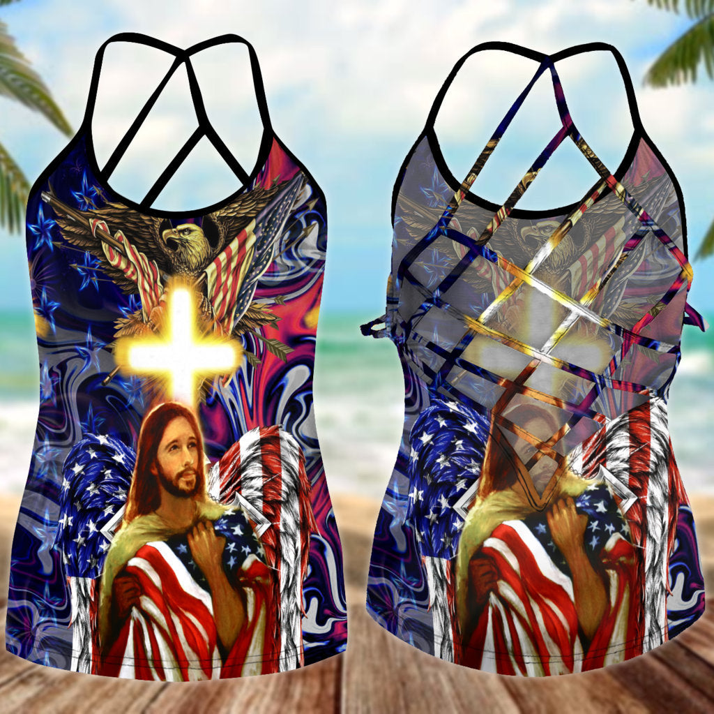 Jesus Save My Life Hollow Tank Top For Summer Outings And Everyday Comfort
