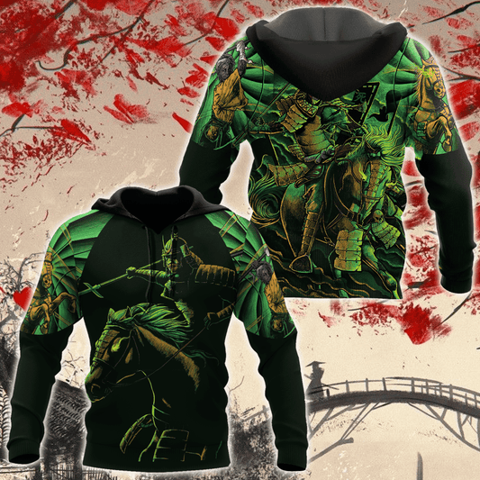 Japanese Samurai Hoodie For Cultural Appreciation Events Casual Wear And Thoughtful Gifting