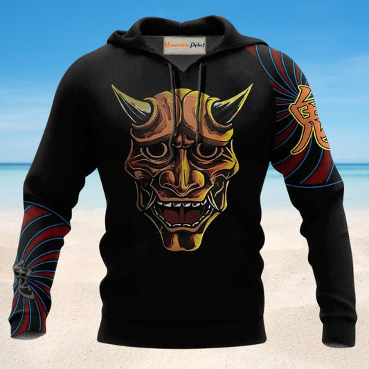 Dark Japan Tattoo Hoodie For Casual Street Style Travel And Daily Comfort