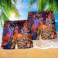 Jazz Music Life Slow Rhythm Quote Beach Shorts Print View For Coastal Escapes And Casual Outings